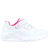 Uno Lite sneaker bambina white hot pink - Scarpe Bambina | Boscaini Scarpe
