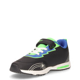 Sneaker in ecopelle con luci bambino nero | Boscaini Scarpe