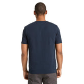 NORTHWOOD WORDMARK LOGO SHORT t-shirt in cotone blu scuro - Abbigliamento Uomo | Boscaini Scarpe