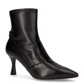 Tronchetto a punta in pelle nero | Boscaini Scarpe