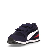 St Runner v4 sneaker bambino in ecopelle navy bianco | Boscaini Scarpe