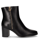 Tronchetto in ecopelle con zip nero - Tronchetti Donna | Boscaini Scarpe