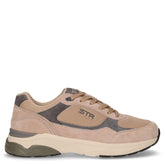 Sneaker in tessuto beige grigio - Sneakers Uomo | Boscaini Scarpe