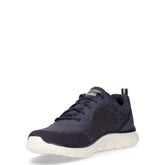 Track Glendor sneaker in tessuto navy lime | Boscaini Scarpe