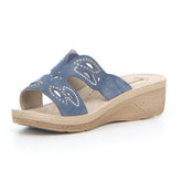 Ciabatte da casa blu | Boscaini Scarpe