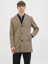 Cappotto classico in tessuto beige | Boscaini Scarpe