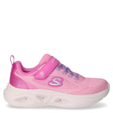 Sola glow 2.0 sneaker in tessuto con luci bambina rosa e viola | Boscaini Scarpe