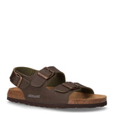 Bobo sandalo in ecopelle fango | Boscaini Scarpe