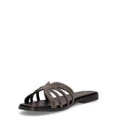 Ciabatta con strass nero | Boscaini Scarpe