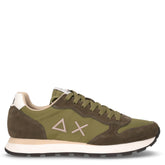 Tom Solid sneaker in tessuto e pelle militare | Boscaini Scarpe