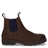 Quad stivaletto beatles in pelle ebano navy - Stivaletti Uomo | Boscaini Scarpe