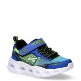 Vortex 3.0 sneaker in tessuto con luci bambino blu verde | Boscaini Scarpe
