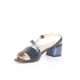 Sandalo con tacco blue bluette | Boscaini Scarpe