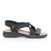 Sandalo comfort nero - Comfort Donna | Boscaini Scarpe