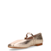 Ballerina con cinturino platino | Boscaini Scarpe