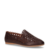 Mocassino traforato in pelle moro - Summer Days Donna | Boscaini Scarpe