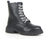 Anfibio con lacci strass nero - Mid Season Sale Anfibi Donna | Boscaini Scarpe