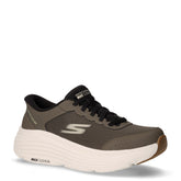 Max Cushioning Endeavour sneaker in tessuto oliva nero - SKECHERS UOMO | Boscaini Scarpe