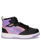Rebound v6 Blry Dreams sneaker bambina in ecopelle nero rosa - Scarpe Bambina | Boscaini Scarpe