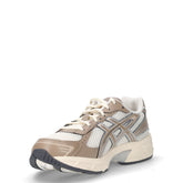 Gel 1130 scarpa da running in tessuto ed ecopelle crema | Boscaini Scarpe