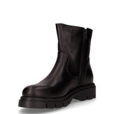 Stivaletto in pelle con ZIP nero | Boscaini Scarpe