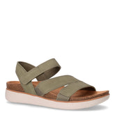 Lifted Comfort sandalo in ecopelle oliva - Sandali Donna | Boscaini Scarpe