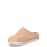 Ciabatta in tessuto bouclé sabbia | Boscaini Scarpe