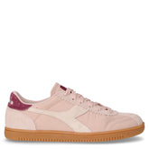 Tokio Hit sneaker in pelle e tessuto rosa amaranto | Boscaini Scarpe