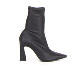 Tronchetto a punta in ecopelle nero - Tronchetti Donna | Boscaini Scarpe