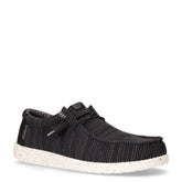 Wally stringata casual in tessuto nero - HEY DUDE | Boscaini Scarpe