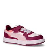 Caven III Block sneaker in ecopelle bambina fucsia rosa | Boscaini Scarpe