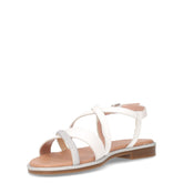 Sandalo bianco argento | Boscaini Scarpe