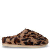 Kant ciabatta in tessuto marrone e beige | Boscaini Scarpe