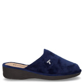 Ciabatta in tessuto blu - Ciabatte Donna | Boscaini Scarpe
