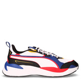 X-Ray 4 sneaker in ecopelle e tessuto bianco nero | Boscaini Scarpe
