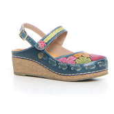 Facscineo sandalo con zeppa jeans - Sandali Donna | Boscaini Scarpe