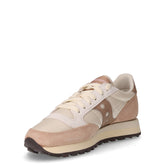 Jazz Original sneakers in tessuto e pelle uovo marrone chiaro | Boscaini Scarpe