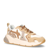 Sarah sneaker in pelle sabbia - Donna | Boscaini Scarpe