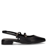 Sandalo slingback a punta nero - Nuovi arrivi Donna | Boscaini Scarpe