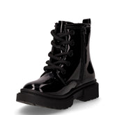 Anfibio in ecopelle con stampe graffiti nero | Boscaini Scarpe