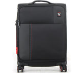 Move Soft bagaglio a mano morbido espandibile - 55 cm nero fumo - Trolley Piccoli | Boscaini Scarpe