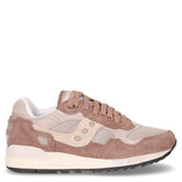 Shadow 5000 sneaker in pelle e tessuto marrone - SAUCONY DONNA | Boscaini Scarpe