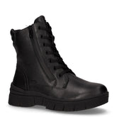Anfibio in pelle con zip nero - CAPRICE | Boscaini Scarpe