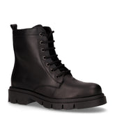 Anfibio in pelle con zip nero | Boscaini Scarpe