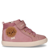 Gisli mid sneaker da bambina in pelle rosa - Scarpe Bambina | Boscaini Scarpe