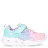 S light sneaker da bambina con luci in tessuto multicolor - SKECHERS | Boscaini Scarpe