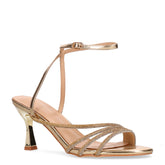 Sandalo con tacco platino - Sandali Con Tacco Donna | Boscaini Scarpe