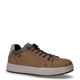 Sneaker in pelle e tessuto safari | Boscaini Scarpe