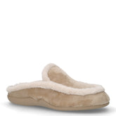 Ciabatta in tessuto beige | Boscaini Scarpe