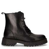 Anfibio in pelle con zip nero - Anfibi Donna | Boscaini Scarpe